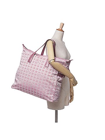 Chanel Large New Travel Line Nylon Tote (view 2)