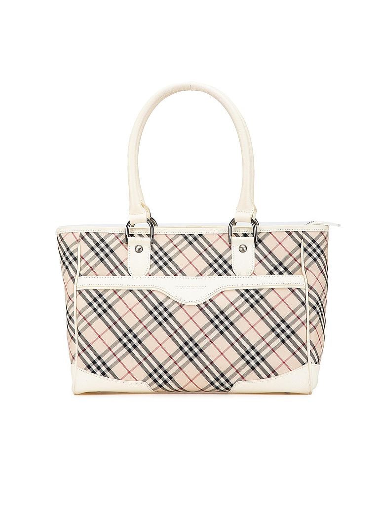 Burberry 100% Canvas Brown Nova Check Canvas Tote One size - photo 1