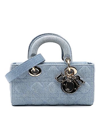 Dior Small Denim Macrocannage Lady D Joy (view 1)
