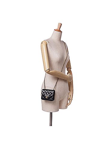 Chanel Micro Quilted Lambskin Single Flap (view 2)