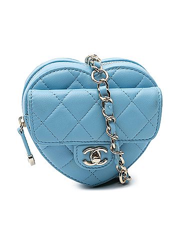 Chanel Mini Lambskin CC in Love Heart Belt Bag (view 1)