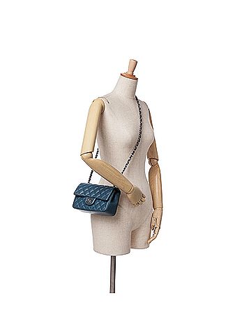 Chanel Mini Rectangular Classic Lambskin Single Flap (view 2)