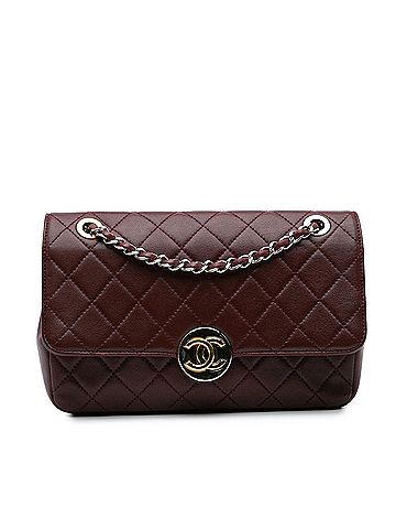 Chanel CC Quilted Lambskin Single Flap (view 1)