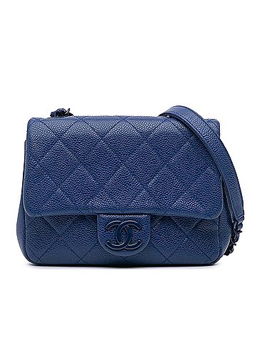 Chanel Mini Square Caviar Incognito Flap (view 1)
