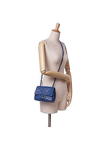 Chanel Mini Square Caviar Incognito Flap (view 2)