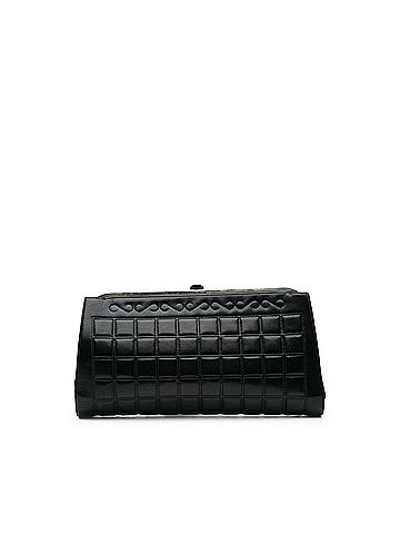 Chanel Chocolate Bar Lambskin Frame Clutch (view 1)