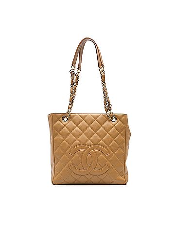 Chanel Caviar Petite Shopping Tote (view 1)