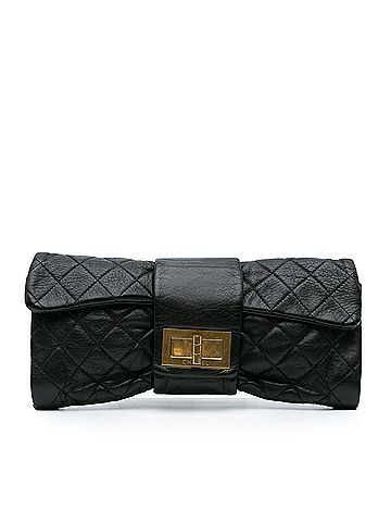 Chanel Reissue 2.55 Quilted Sheepskin Mademoiselle Flap Clutch (view 1)