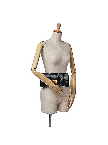 Chanel Reissue 2.55 Quilted Sheepskin Mademoiselle Flap Clutch (view 2)