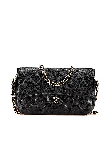 Chanel Caviar Quilted Phone Holder Wallet on Chain (view 1)