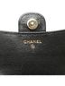 Chanel 100% Leather Black Caviar Quilted Phone Holder Wallet on Chain One size - photo 6