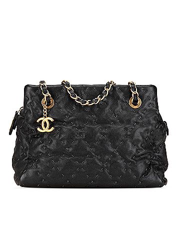 Chanel CC Caviar Wild Stitch Tote (view 1)