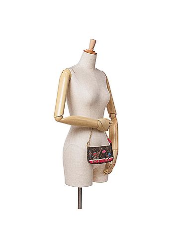 Louis Vuitton Monogram Giraffe Christmas Mini Pochette Accessoires (view 2)