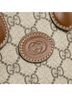 Gucci 100% Coated Canvas Brown Mini GG Supreme Interlocking G Satchel One size - photo 7