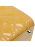 Dior 100% Patent Leather Yellow Large Patent Cannage Lady Dior One size - photo 9