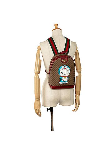 Gucci Micro GG Supreme Doraemon Backpack (view 2)
