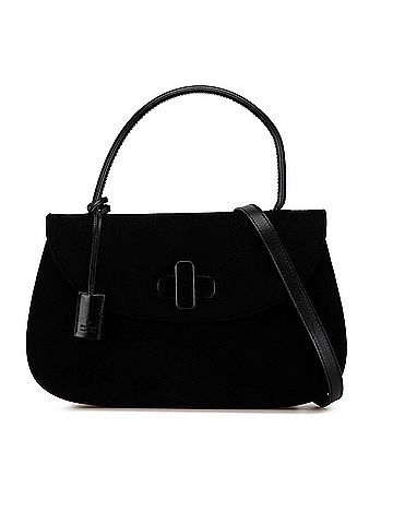 Gucci Suede Satchel (view 1)