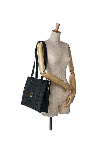 MCM Visetos Nylon Tote (view 2)