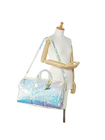 Louis Vuitton Monogram Prism Keepall Bandouliere 50 (view 2)