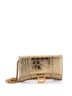 Balenciaga 100% Leather Hourglass Chain Wallet Crocodile Embossed Leather One size - photo 3