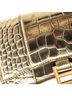 Balenciaga 100% Leather Hourglass Chain Wallet Crocodile Embossed Leather One size - photo 6