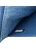 Chanel 100% Denim Blue Frayed Denim Wallet On Chain One size - photo 8