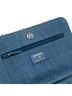 Chanel 100% Denim Blue Frayed Denim Wallet On Chain One size - photo 9