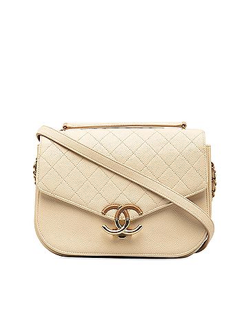 Chanel Medium Caviar Paris Cuba Thread Around Flap (view 1)
