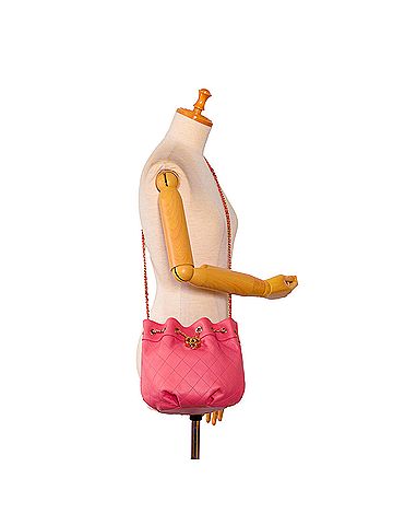 Chanel Small Quilted Calfskin Bucket Bag (view 2)