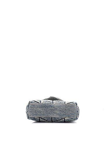 Saint Laurent Loulou Puffer Shoulder Bag Quilted Vintage Denim Mini (view 2)