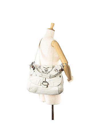 Gucci Leather Horsebit Techno Satchel (view 2)