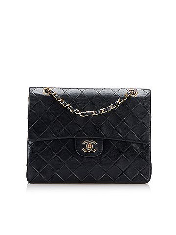 Chanel Medium Tall Classic Lambskin Double Flap (view 1)