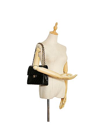 Chanel Medium Tall Classic Lambskin Double Flap (view 2)