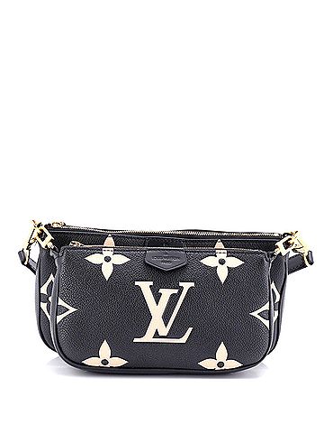 Louis Vuitton Multi Pochette Accessoires Bicolor Monogram Empreinte Giant (view 1)