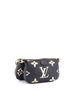 Louis Vuitton 100% Leather Black Multi Pochette Accessoires Bicolor Monogram Empreinte Giant One size - photo 3