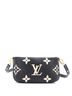 Louis Vuitton 100% Leather Black Multi Pochette Accessoires Bicolor Monogram Empreinte Giant One size - photo 4