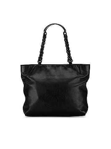 Chanel CC Lambskin Chain Tote (view 1)