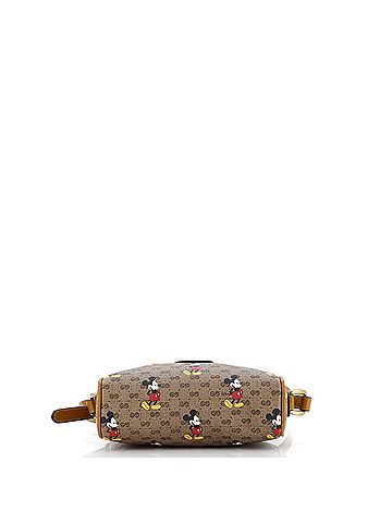 Gucci Disney Mickey Mouse Shoulder Bag Printed Mini GG Coated Canvas Mini (view 2)