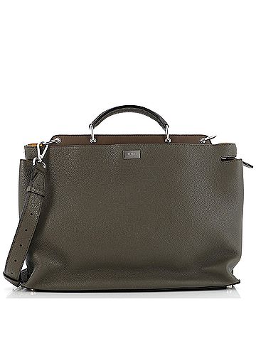 Fendi Peekaboo Iconic Essential Bag Leather Large (view 1)
