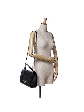 Chanel Large Quilted Calfskin Label Click Flap (view 2)