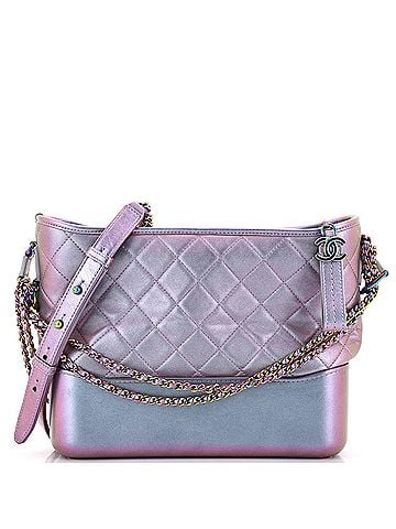 Chanel Gabrielle Hobo Quilted Iridescent Lambskin Medium (view 1)
