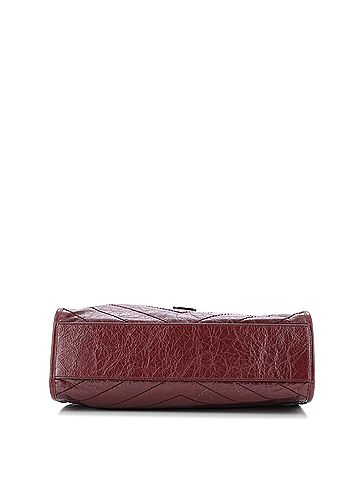 Saint Laurent Niki Shopping Tote Matelasse Chevron Leather Medium (view 2)