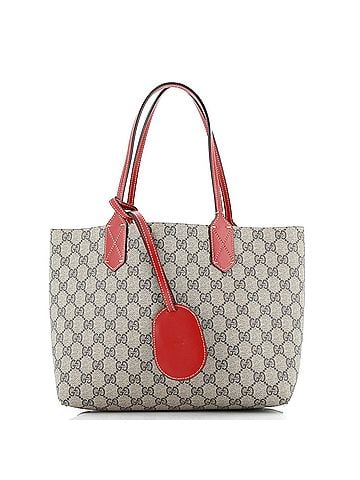 Gucci Reversible Tote GG Print Leather Small (view 1)