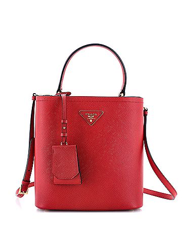 Prada Panier Bucket Bag Saffiano Leather Medium (view 1)