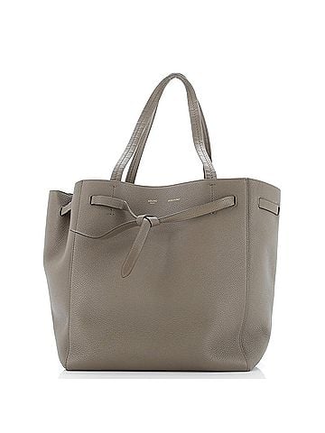 Céline Phantom Tie Cabas Tote Leather Small (view 1)