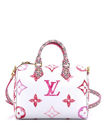 Louis Vuitton Speedy Bandouliere Bag By The Pool Monogram Watercolor Giant 25 (view 1)