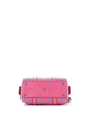 Gucci Duffle Bag GG Embossed Perforated Leather Mini (view 2)