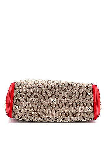 Gucci Bella Tote GG Canvas with Leather Medium (view 2)