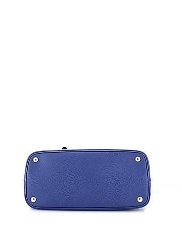 Prada Belted Strap Cuir Double Tote Saffiano Leather Small (view 2)
