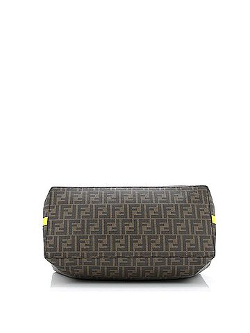 Fendi Roma Amor Shopping Tote Zucca Coated Canvas Medium (view 2)
